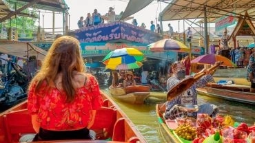 Passeio combinado mercados de Bangkok e Ayutthaya em inglês